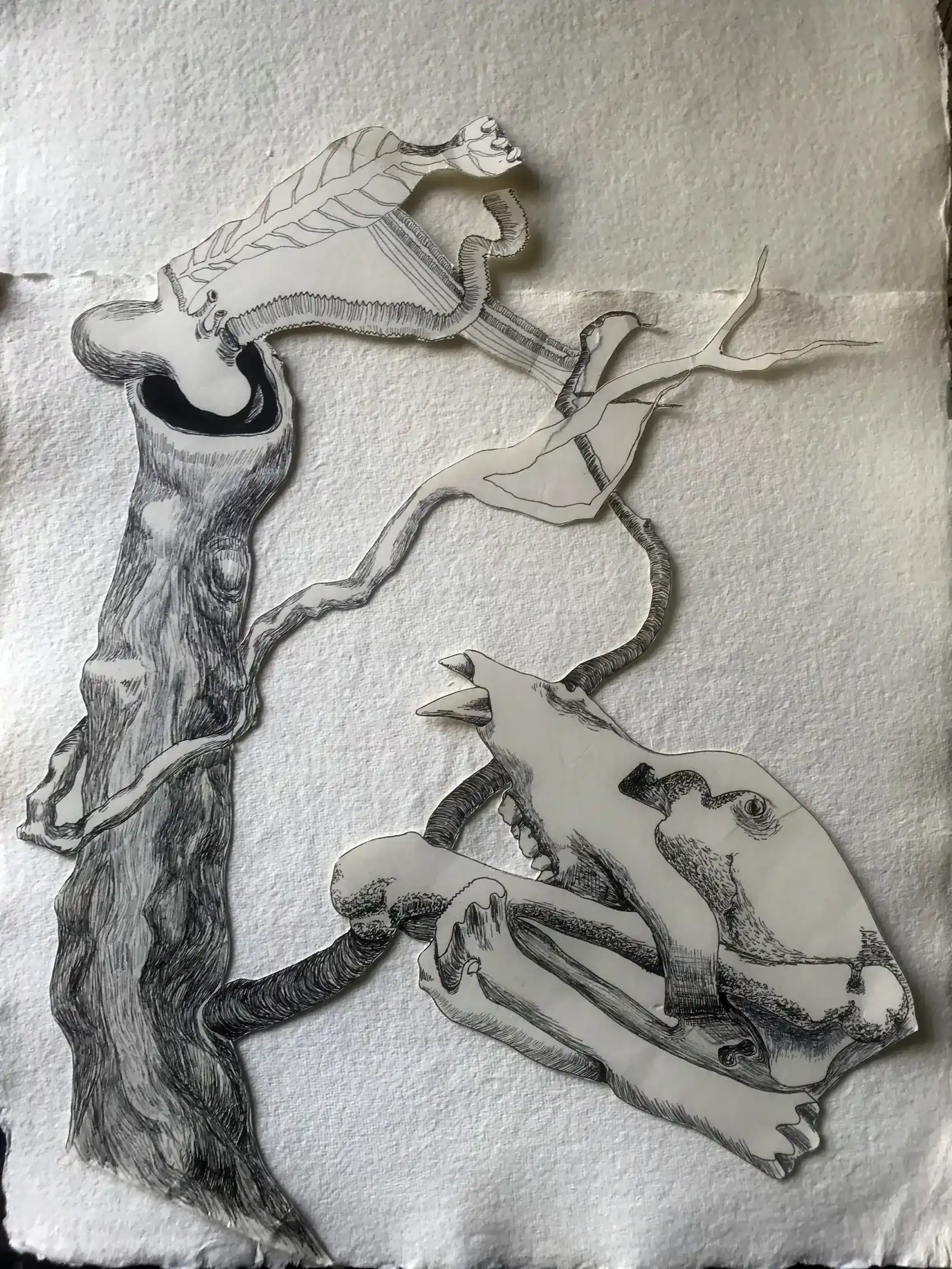 Tree & Wolf